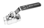 Шаровый кран нержавеющий ART 8621 Ball valve