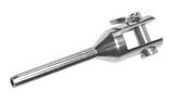 Вилка литая для обжима на трос ART 4067 Fork terminal by milling technic