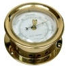 Барометр круглый полированная латунь ART 4096 Barometer, brass polished, lacquered
