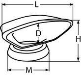 Вентиляционный дефлектор (чертеж)