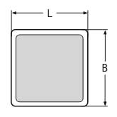Ночник квадратный с выключателем (чертеж)