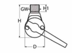 Кронштейн для крепления антены на трубу (чертеж)