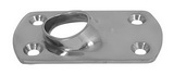 Основание стойки для приварки трубы 60° ART 8616 Rectangular base for welding - 60°