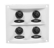 Панель с четырьмя влагозащищенными выключателями ART 8756 4 gang splashproof switch panel