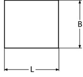 Панель с четырьмя влагозащищенными выключателями (чертеж)