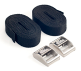 Две стропы с нержавеющими пряжками ART 8823 2 fixing belts with closure