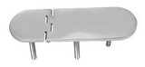 Петля S4 190x65 глухая ART 8917 Hinge with thread - cast