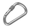 Карабин 10X115 с винтовой муфтой ART 8955 Spring hook with nut