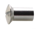 Гайка-втулка полупотай прямой шлиц ART 9061 Sleeve nuts - Stainless steel