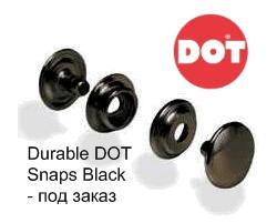 Durable DOT Snaps Black